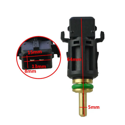 13621433077 Coolant Temperature Sensor in Lower Radiator Hose for BMW E87 E81 E46 E90 E91 5er E39 E60 F10 325i 525i 745i X3 X5