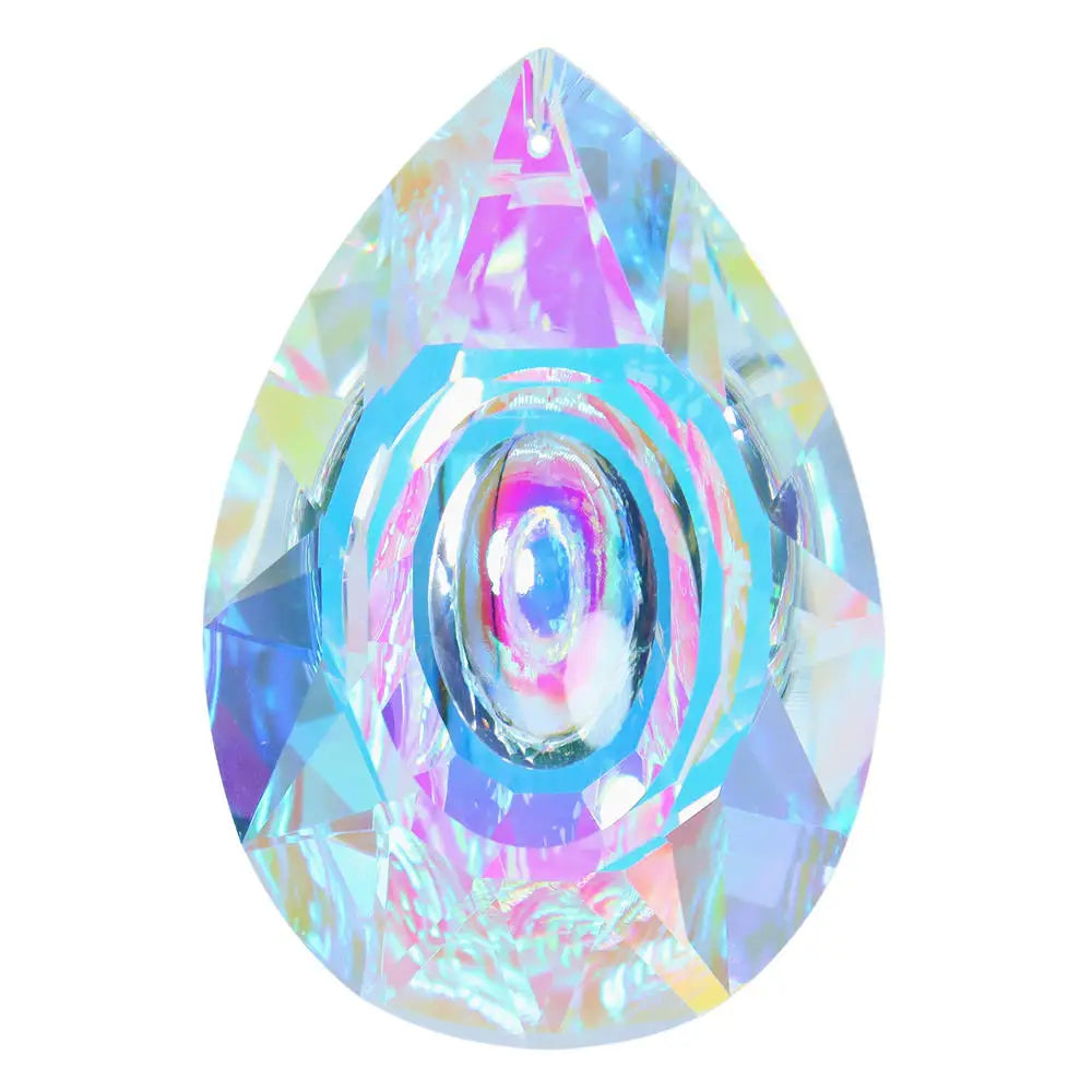 1Pc Clear Crystal Feng Shui Ball – Sun Catcher Prism Ornament for Home, Party & Wedding Décor (20–50mm)