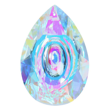 1Pc Clear Crystal Feng Shui Ball – Sun Catcher Prism Ornament for Home, Party & Wedding Décor (20–50mm)