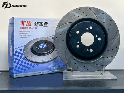 Auto Car brake discs brake rotors High quality No noise Resist brake jitter Economical for Genesis G70 G80 G90 L GV70 GV80