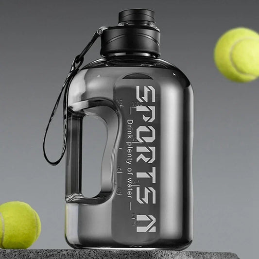 1.7L/2.7L Large Capacity Sports Water Bottle – Portable Gym & Outdoor Fitness Hydration Jug