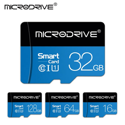 Class 10 Micro TF SD Card – 16GB to 256GB High-Speed Memory Card with SD Adapter for Camera, Phone, Driving Recorder
