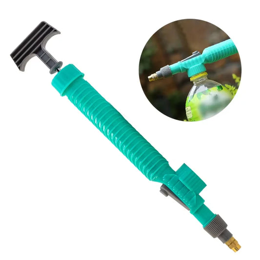 High Pressure Manual Air Pump Sprayer – Adjustable Drink Bottle Spray Head Nozzle for Garden Watering & Agriculture