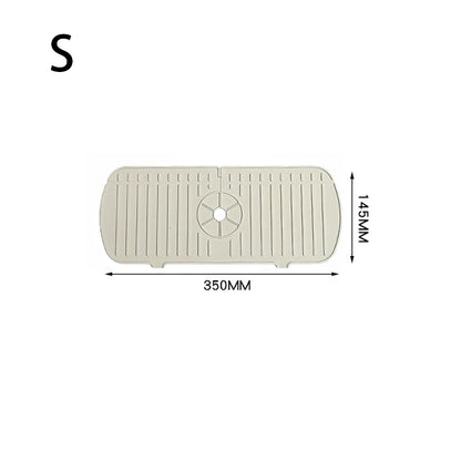 Silicone Faucet Drain Pad – Anti-Splash Non-Slip Kitchen & Bathroom Faucet Mat