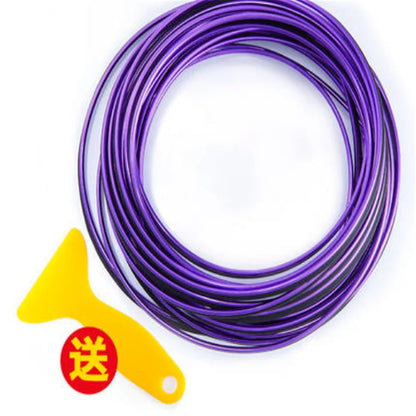 Car styling caulking decorative strip for Volkswagen VW golf mk5 golf mk3 polo 9n 6r 6n scirocco tiguan 2019