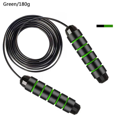 Yoga Fitness Skipping Rope Adjustable Length Antiwinding Bodybuilding Slimming Skipping Rope Professional Training Skipping Rope