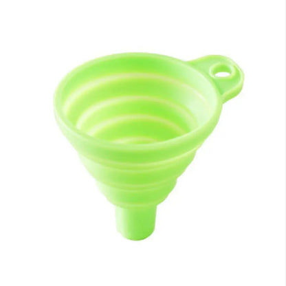 Kitchen Funnel Set, Kitchen Gadget Accessories Foldable Silicone Foldable Funnel for Filling Water Bottles With Liquid Transfer