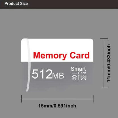 High-Speed TF Memory Card – Small Capacity 64M, 128M, 256M & 512M for CCTV & Camera Class 10