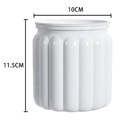 أصيص زهور صغير ذاتي الري، حوض سمك، أصيص نباتات بلاستيكي شفاف، مزهرية ذاتية الري لتزيين المنزل 