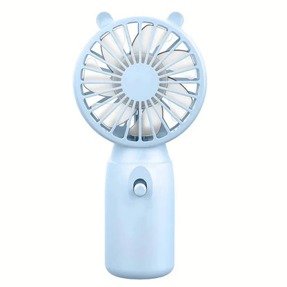 USB Handheld Cooling Fan – Mini Portable Silent Fan for Outdoor, Office, Dorm & Travel