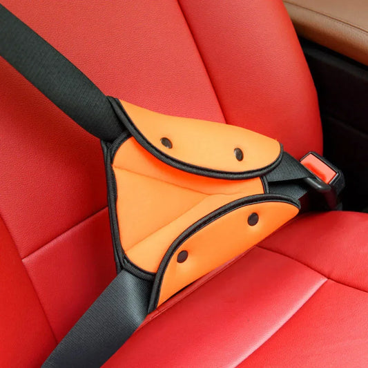 Adjustable Triangle Car Seat Belt Clip – Child Safety Seatbelt Positioner Pad