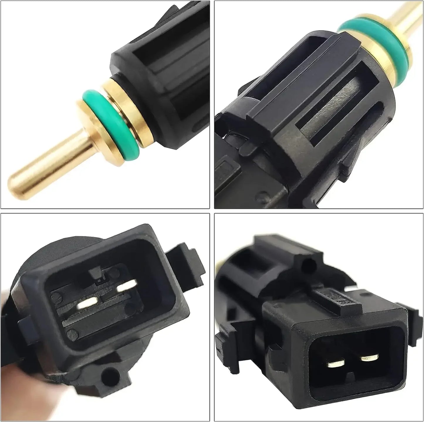 13621433077 Coolant Temperature Sensor in Lower Radiator Hose for BMW E87 E81 E46 E90 E91 5er E39 E60 F10 325i 525i 745i X3 X5