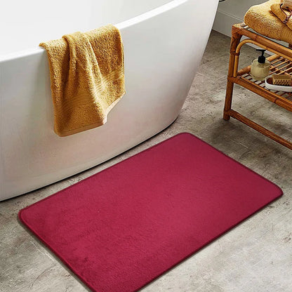 VIAKAM Simple Absorbent Door Mat – Soft Non-Slip Bathroom Entry Rug