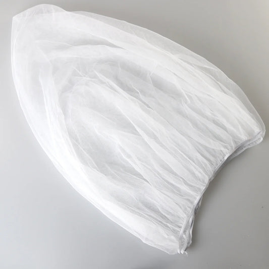 Baby Mosquito Net Stroller Mesh Cover Elastic Edge Fits Most Prams Car Seats Cradles White Protective Bug Net Cradle Mesh
