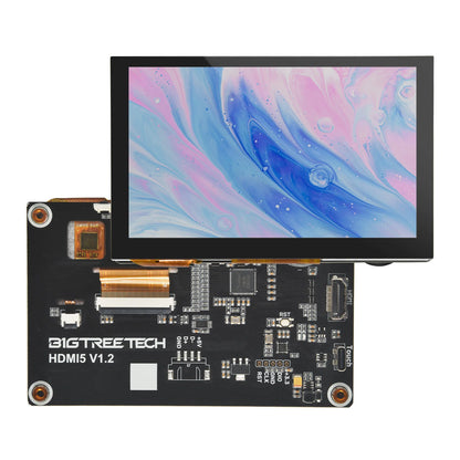 BIGTREETECH HDMI7 V1.2 HDMI5 HDMI Touch Screen 5/7 inch IPS Screen Display 3D Printer Parts For Raspberry Pi 4 Manta M8P Board