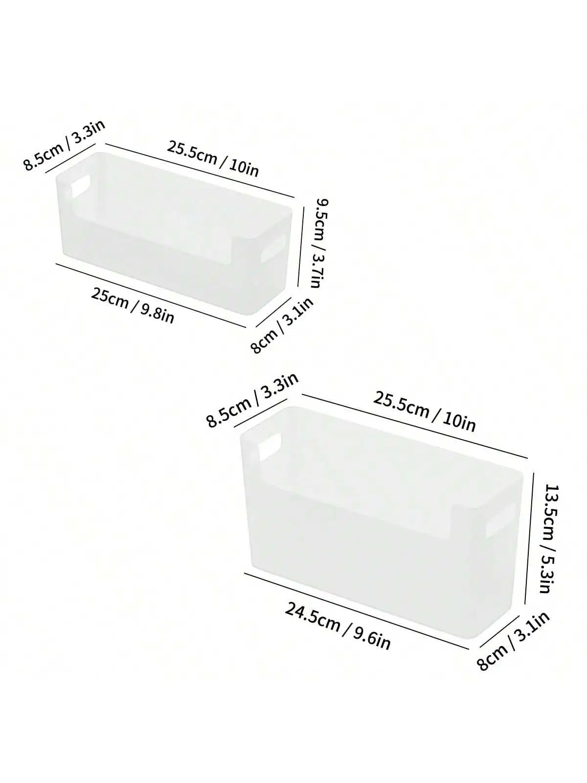 WORTHBUY Multifunctional Plastic Kitchen Storage Box – Punch-Free Wall-Mounted Cabinet Organizer for Kitchen Accessories