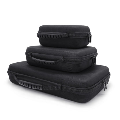 2.5 & 3.5 Inch Shockproof Portable Storage Case – Handheld Carry Bag for PTZ Drones, Mobile Power Banks, Hard Drives & GoPro 10/9