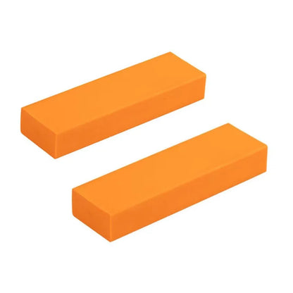 قطعة واحدة من ممحاة سهلة الاستخدام لإزالة الترسبات الكلسية، مصنوعة من المطاط، أدوات تنظيف منزلية للمطبخ، فرشاة لإزالة الصدأ من المطبخ والمرحاض والحمام والزجاج. 