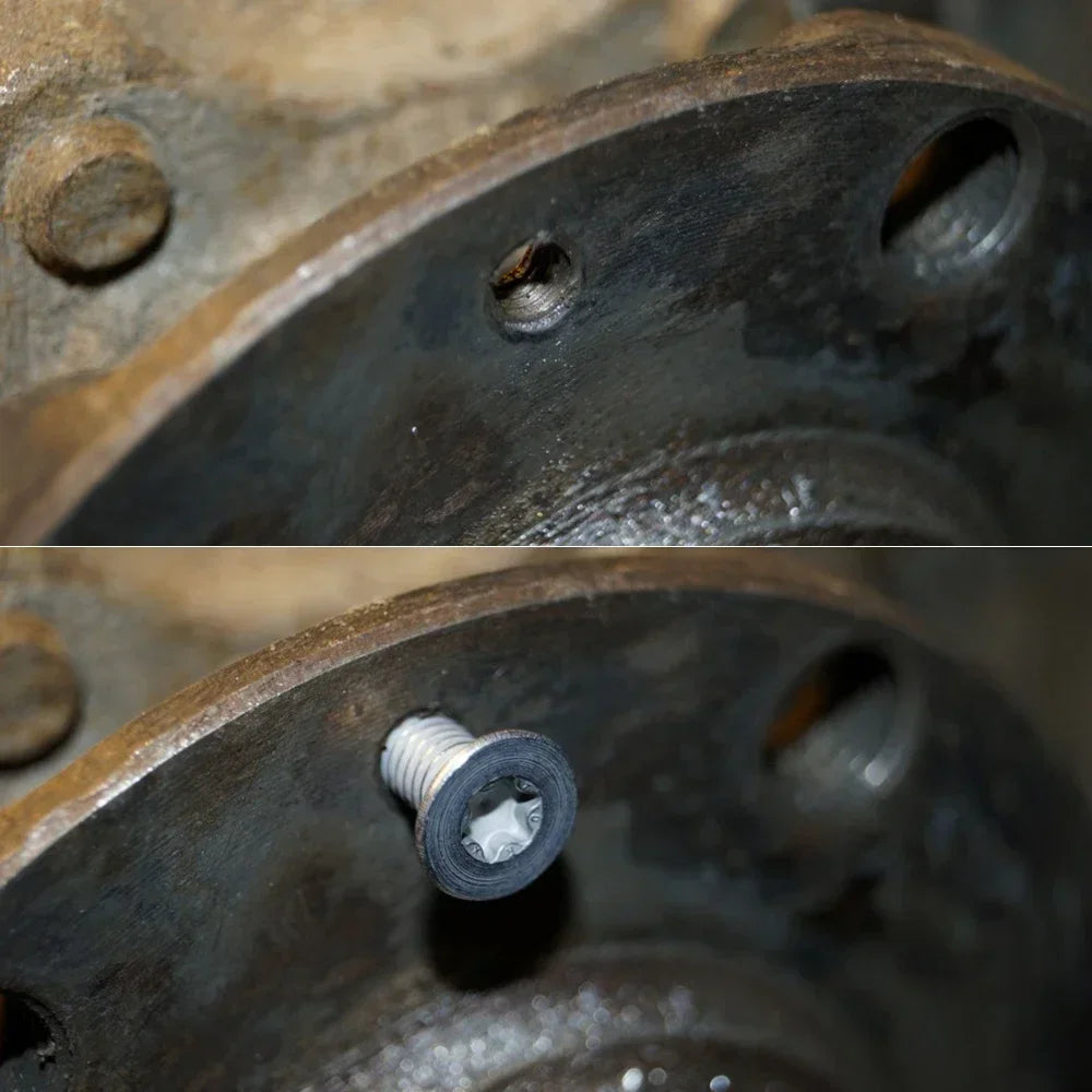 M6 x 16mm Brake Rotor Disc Hex Socket Countersunk Bolt Screws For VW Jetta 1H 1J 1B 2000 - 2012 2013 2014 2015 2016 2017 Bora