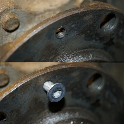 M6 x 16mm Brake Rotor Disc Hex Socket Countersunk Bolt Screws For VW Jetta 1H 1J 1B 2000 - 2012 2013 2014 2015 2016 2017 Bora