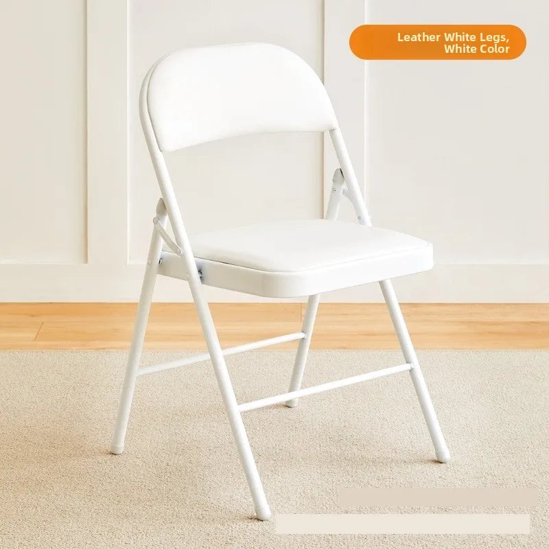 Portable Folding Chair – Simple Training Chair for Office, Dining, or Outdoor Use