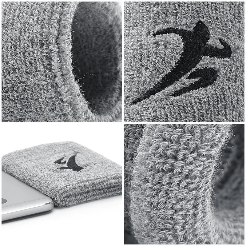 Sports Wristbands for Men & Women – Breathable Sweat-Absorbing Wrist Support for Running, Basketball, Tennis & Gym