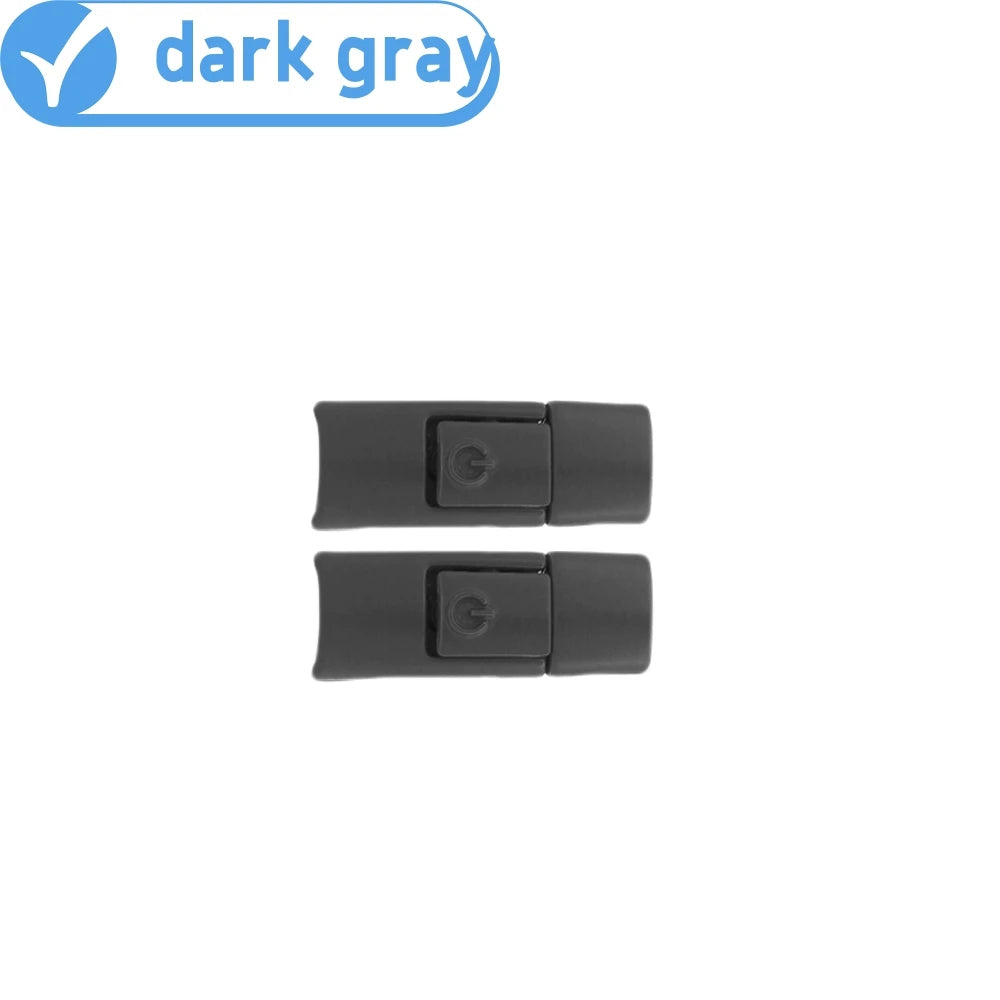 أربطة أحذية بدون عقدة - أربطة أحذية مسطحة مرنة 8 مم للأحذية الرياضية، للأطفال والكبار