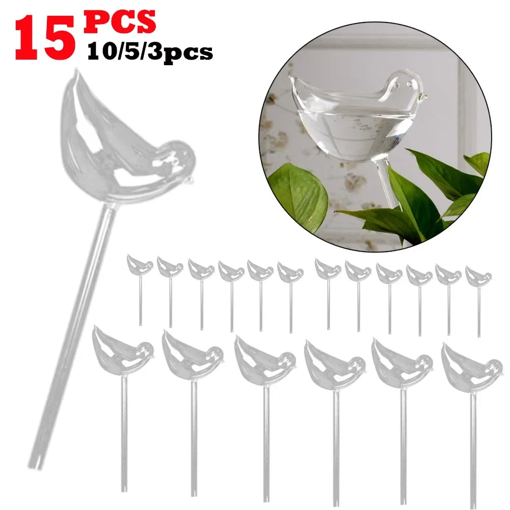 3–15Pcs Self-Watering Bulbs – Automatic Plant Watering System for Home & Garden