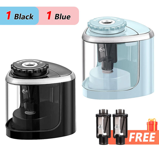 Electric Sharpener Desktop Automatic Pencil Sharpener Suitable To Pencils (6-8mm) for Students School Office Stationery Desktop