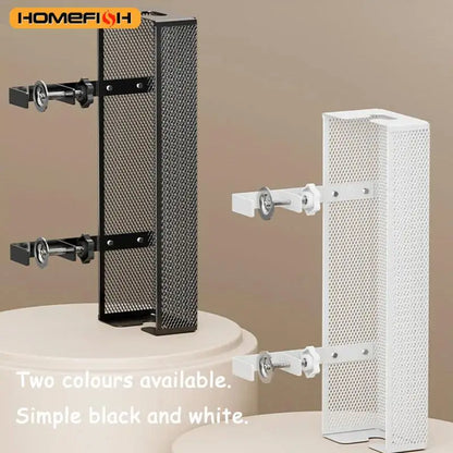 Under Table Storage Rack – Metal Cable Management Tray & Wire Organizer for Home & Office Desk