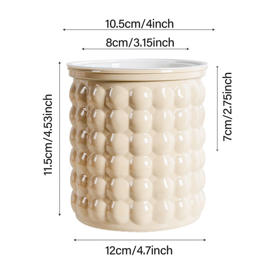 Mini Self Watering Flower Pot Fish Tank Transparent Plastic Plant Pots Self Watering Planter Pot Vase For Home Decoration