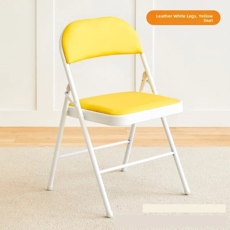 Portable Folding Chair – Simple Training Chair for Office, Dining, or Outdoor Use