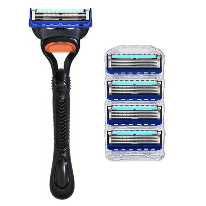 مشط حلاقة واحد لتصفيف الشعر المتدرج - أداة تصفيف شعر مسطحة مقاومة للحرارة للرجال