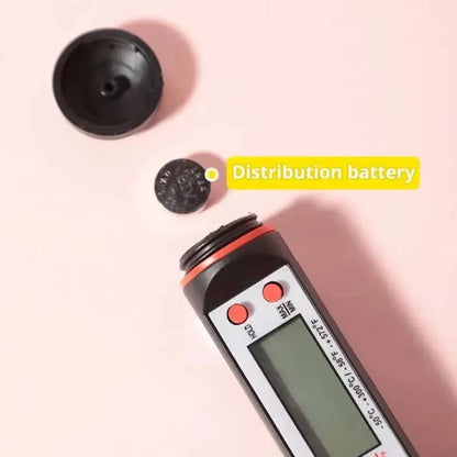 Kitchen Digital Food Thermometer – Electronic Probe for Meat, Grill, BBQ & Baking