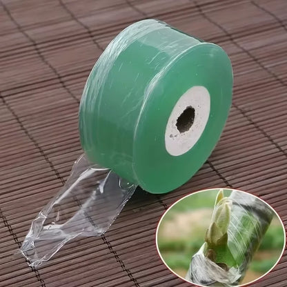 Self-Adhesive Grafting Tape – Stretchable PE Garden Plant Wrap for Seedlings, Vines & Tomato Grafting
