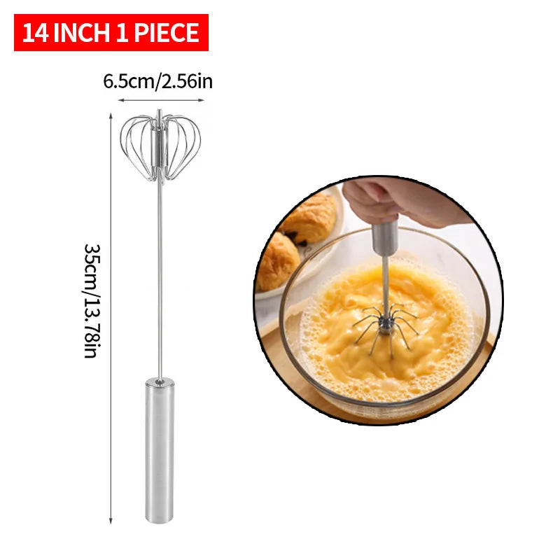 مضرب بيض نصف أوتوماتيكي، خلاط بيض وكريمة دوار، مضرب بيض يدوي منزلي، أداة خبز، أدوات مطبخ 