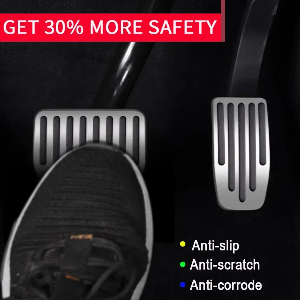 For Tesla Model 3 Model Y Highland 2022 to 2025 Foot Pedal Fuel Brake Pedal Rest Pedal Pads For Tesla Car Accessories