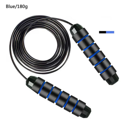 Yoga Fitness Skipping Rope Adjustable Length Antiwinding Bodybuilding Slimming Skipping Rope Professional Training Skipping Rope