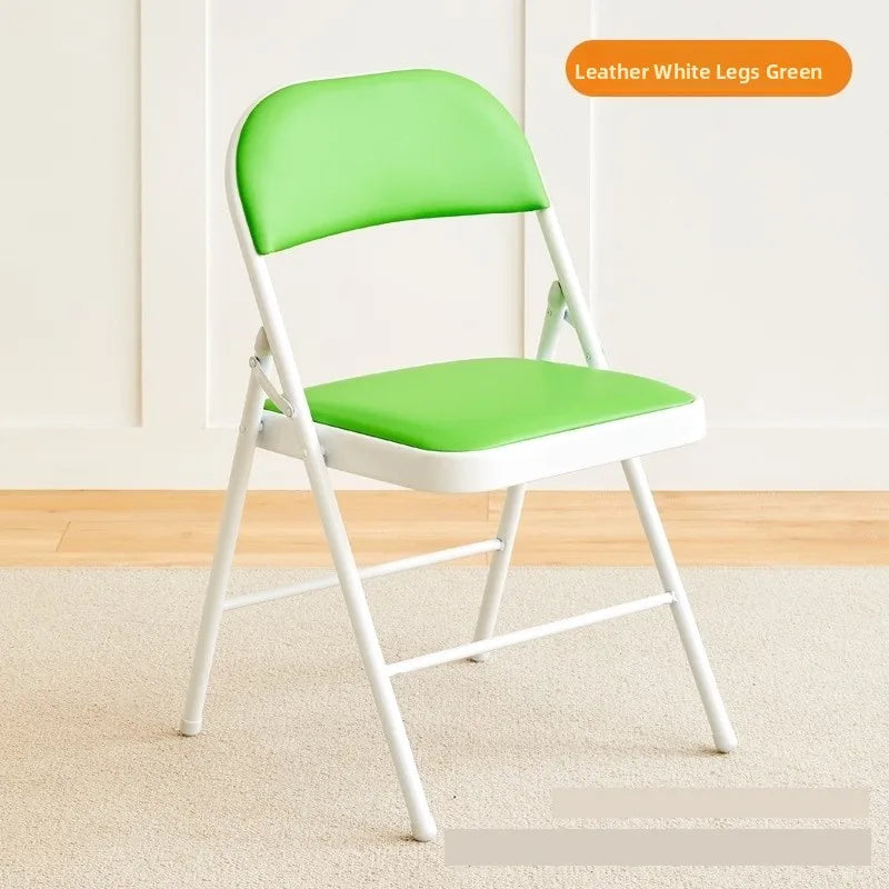 Portable Folding Chair – Simple Training Chair for Office, Dining, or Outdoor Use