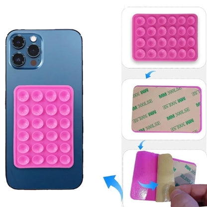 Mobile Phone Silicone Suction Cup – Universal Suction Holder for Leather Cases, Tablets, and Smartphones