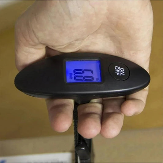 Portable Digital Luggage Scale – 40kg/100g Travel Hanging Scale with LCD Display & Strap