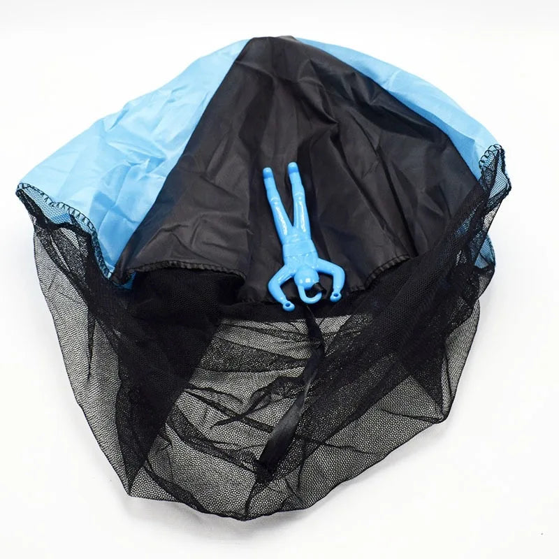 لعبة مظلة يدوية للأطفال - لعبة تعليمية خارجية مع مجسم جندي