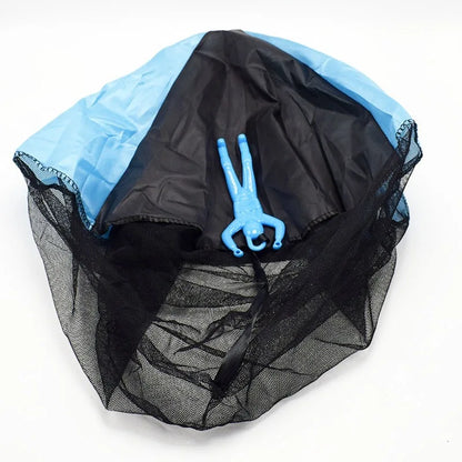 لعبة مظلة يدوية للأطفال - لعبة تعليمية خارجية مع مجسم جندي