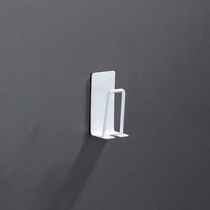 304 Stainless Steel Toothbrush & Cup Wall Hook – No-Drill Bathroom Holder for Toothbrushes, Razors, and Cups