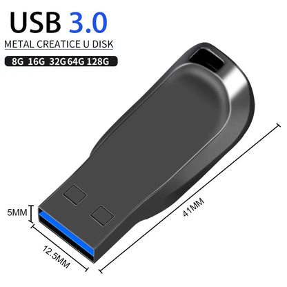 ذاكرة فلاش USB 3.0 بسعة 128 جيجابايت أو 64 جيجابايت، ذاكرة فلاش USB عالية السرعة، ذاكرة فلاش USB بسعة 32 جيجابايت أو 4 جيجابايت، ذاكرة فلاش USB معدنية بسعة 8 جيجابايت، ذاكرة فلاش USB بسعة 128 جيجابايت 