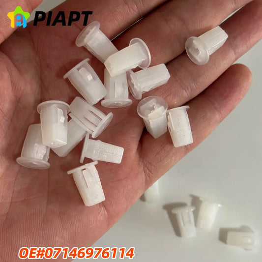 50PCS OE# 07146976114 Rear Bumper Trim Panel & Air Duct Mount Screw Grommets for BMW 07-14-6-976-114 1,2,3,4,5,6,7 & X Series