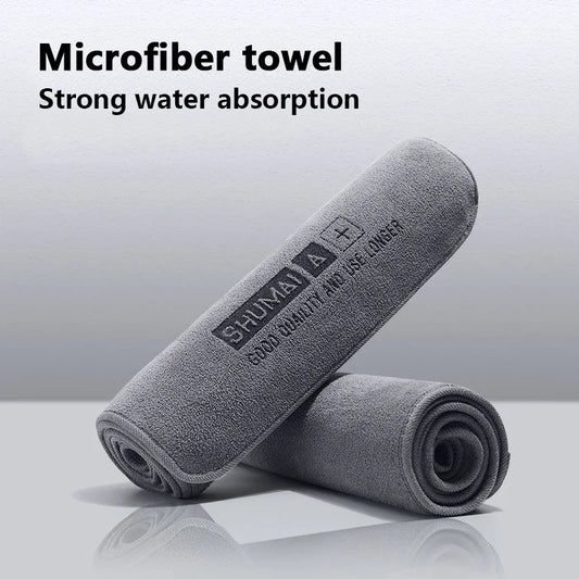 SEAMETAL Multi Sizes Car Microfiber Towel Upgraded Ultra-Soft Auto Drying Cleaning Cloth Super Absorbent Scratch-Free Towels