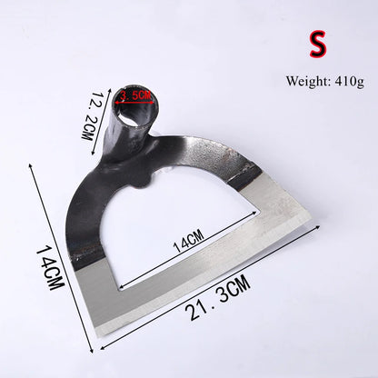 Hollow Steel Weeding Hoe – Labor-Saving Garden Tool for Soil Loosening & Farming
