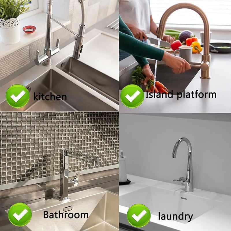 Silicone Faucet Drain Pad – Anti-Splash Non-Slip Kitchen & Bathroom Faucet Mat