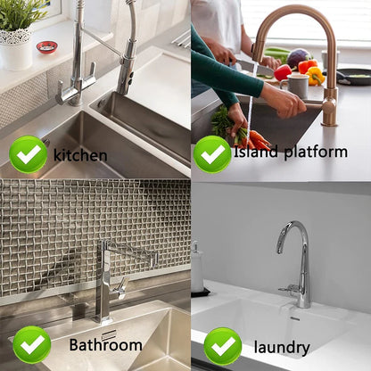 Silicone Faucet Drain Pad – Anti-Splash Non-Slip Kitchen & Bathroom Faucet Mat